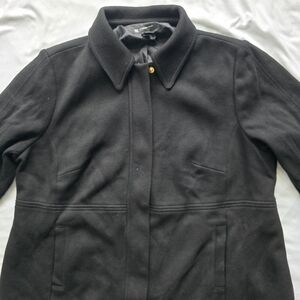 INC International Concepts Black Ruffle Sleeve Coat Jacket Women’s 2X NWT